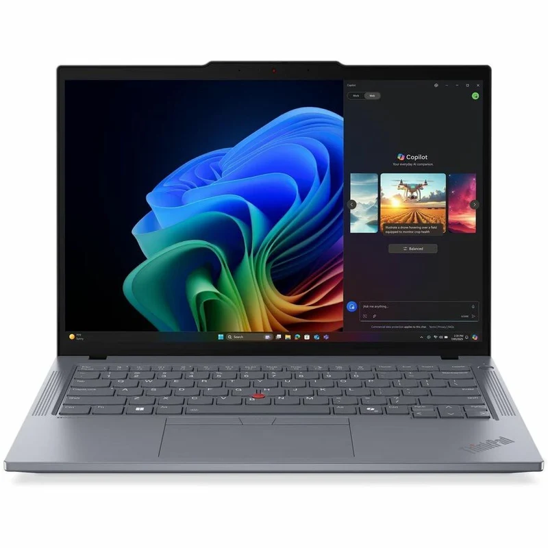 Ordinateur portable Lenovo ThinkPad T14 Gen 6 21QJ00CRUS 14" Copilot+ - WUXGA - AMD Ryzen AI 5 PRO 340 - 16 Go - SSD 256 Go - Clavier anglais - Gris 21QJ00CRUS