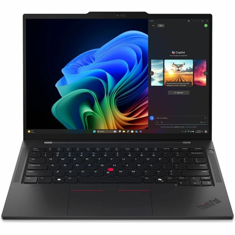 Ordinateur portable Lenovo ThinkPad T14s Gen 6 (21QX000MUS) 14" Copilot+ - WUXGA - Intel Core Ultra 7 258V - 32 Go - SSD 512 Go - Clavier anglais - Noir (21QX000MUS)