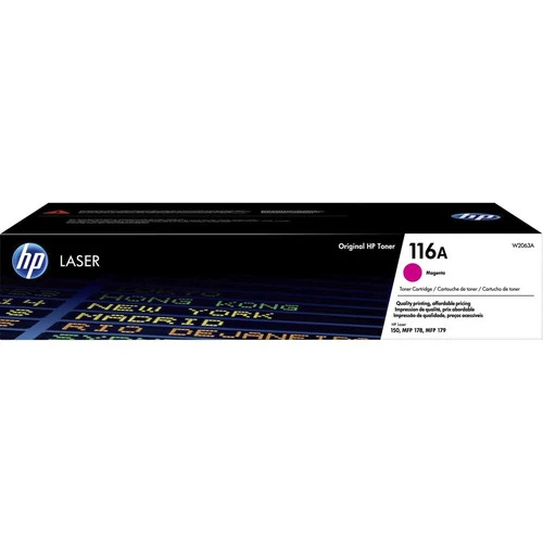 Cartouche de toner laser d'origine HP 116A (W2063A) - Magenta - 1 unité W2063A