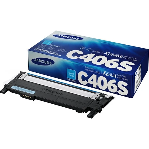 Cartouche de toner laser HP CLT-C406S - Pack cyan ST988A