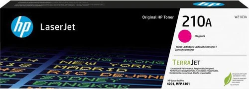 Cartouche de toner laser d'origine HP 210A - Pack magenta W2103A
