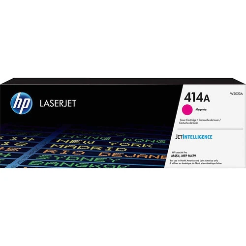 Cartouche de toner laser d'origine HP 414A (W2023A) - Magenta - 1 unité W2023A