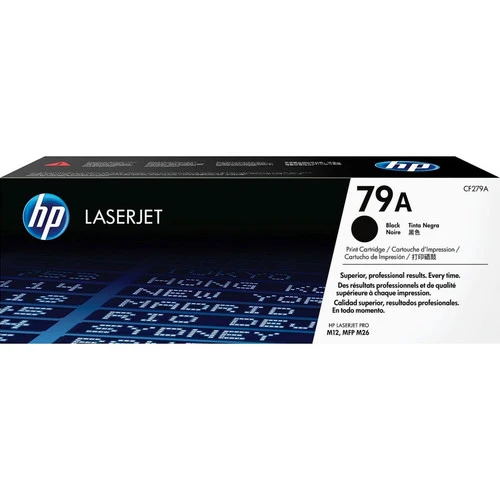 Cartouche de toner laser d'origine HP 79A - Noir - 1/chacune CF279A
