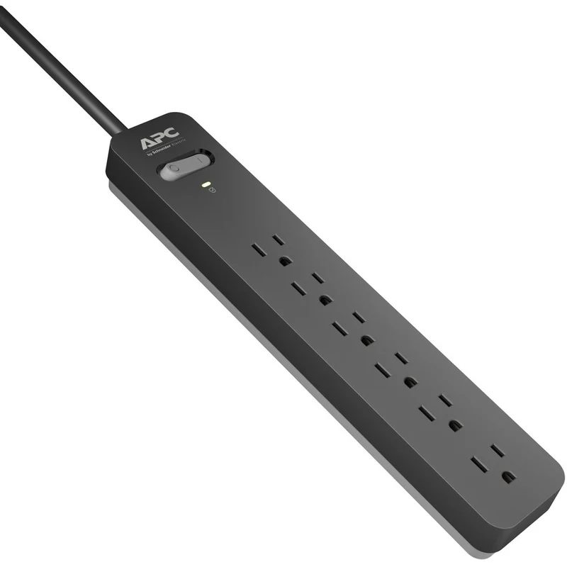 Parasurtenseur/protecteur de surtension 6 prises APC by Schneider Electric SurgeArrest Essential PE66DP