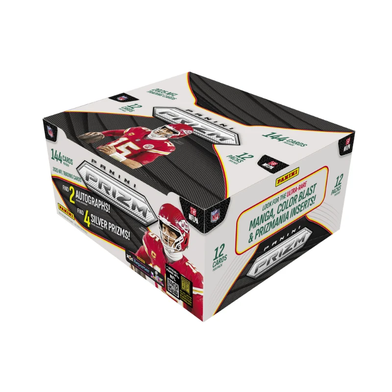2025 Panini Prizm Football Hobby 12 Box Case