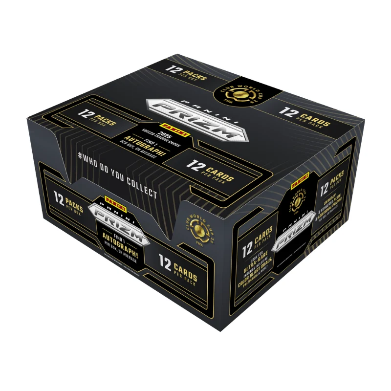 2025 Panini Prizm FIFA Club World Cup Soccer Hobby 12 Box Case