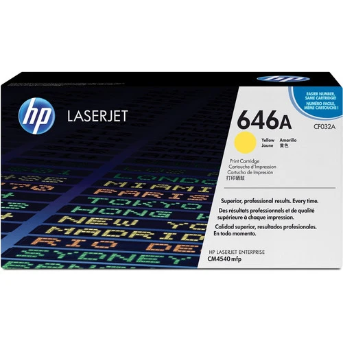 Cartouche de toner d'origine HP 646A (CF032A) - Paquet individuel CF032A