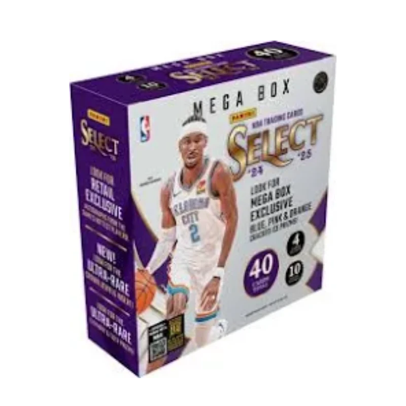 2024/25 Panini Select Basketball Retail Mega 20 Box Case