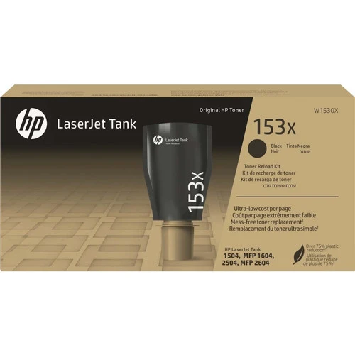 Cartouche de toner laser d'origine HP 153X - Pack noir W1530X