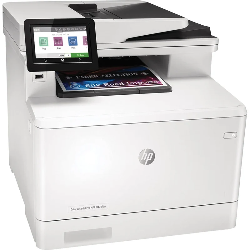 Imprimante multifonction laser HP LaserJet Pro M479 M479fdn - Couleur - Copieur/Télécopieur/Scanner - 28 ppm - Impression monochrome/couleur - 38400 600 x 50000 - Impression recto verso automatique - 300 1200 pages par mois - 1 feuilles - Entrée - Scanner couleur - 79 XNUMX - Numérisation optique - Télécopieur couleur - Gigabit Ethernet WXNUMXAXNUMXA#BGJ
