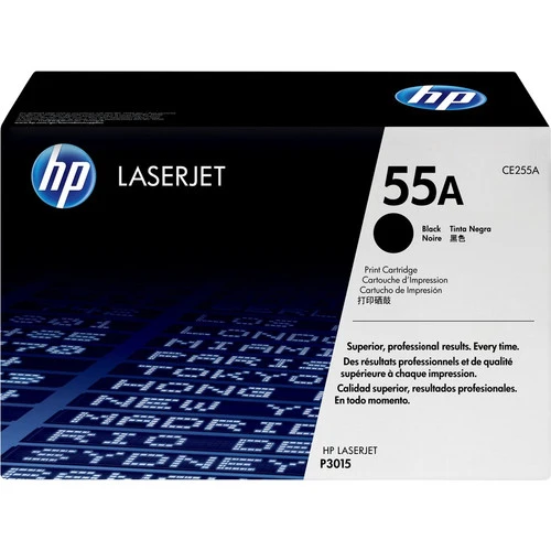 Cartouche de toner laser d'origine HP 55A - Noir - 1 paquet CE255A