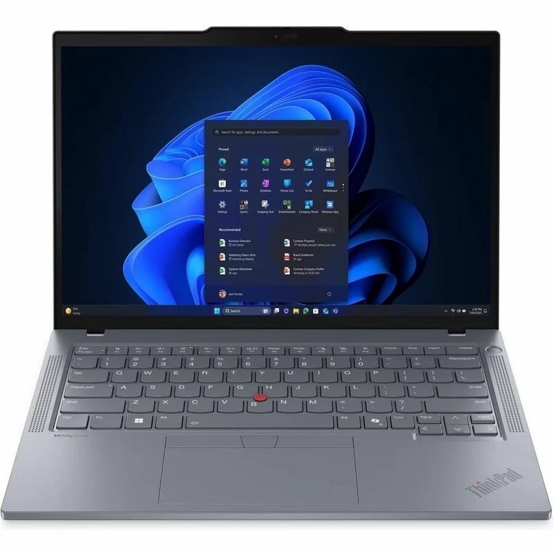 Ordinateur portable Lenovo ThinkPad T14 Gen 6 21QC001YUS 14" avec écran tactile - WUXGA - Intel Core Ultra 5 225U - 16 Go - SSD 512 Go - Clavier anglais - Gris 21QC001YUS