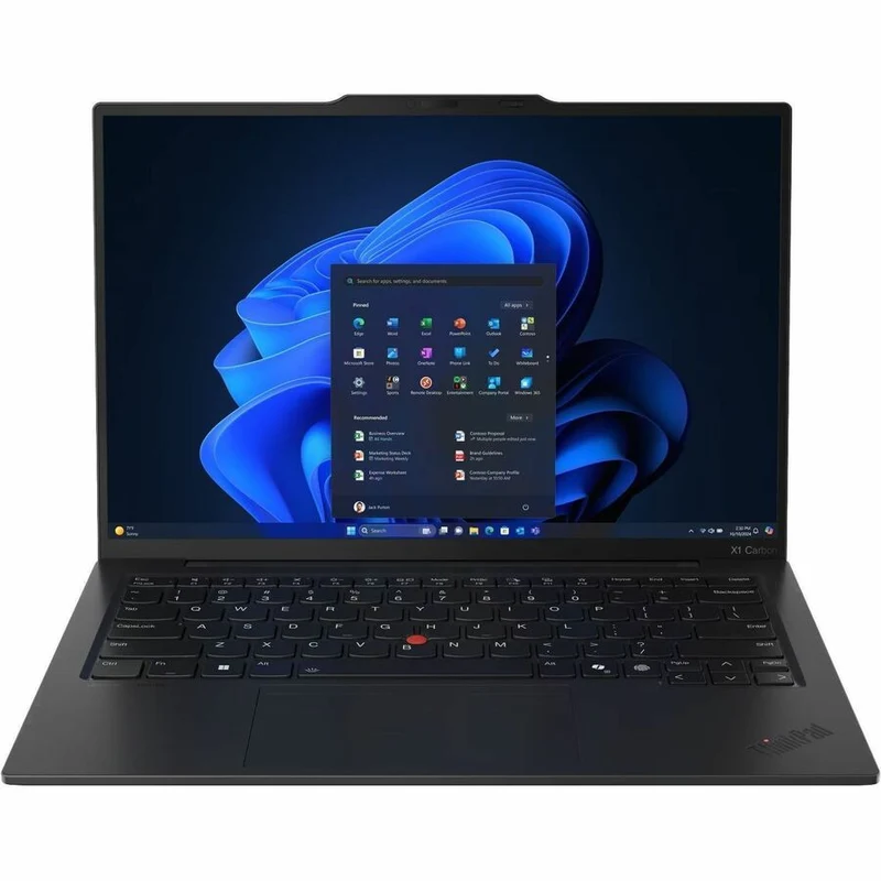 Lenovo ThinkPad X1 Carbon Gen 13 21NX005LUS Ultrabook 14" tactile - WUXGA - Intel Core Ultra 7 265U - Plateforme Intel Evo - 32 Go - SSD 1 To - Clavier anglais - Peinture noire 21NX005LUS