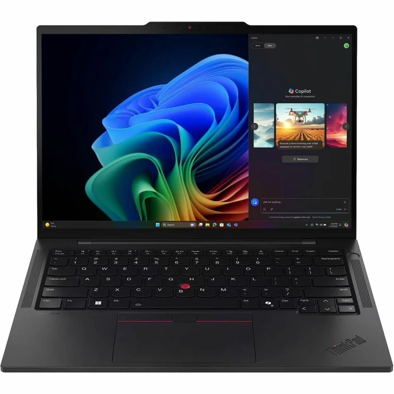 Ordinateur portable Lenovo ThinkPad T14s Gen 6 (21QX000MCA) 14" Copilot+ - WUXGA - Intel Core Ultra 7 2e génération 258V - 32 Go - SSD 512 Go - Clavier français canadien - Noir 21QX000MCA