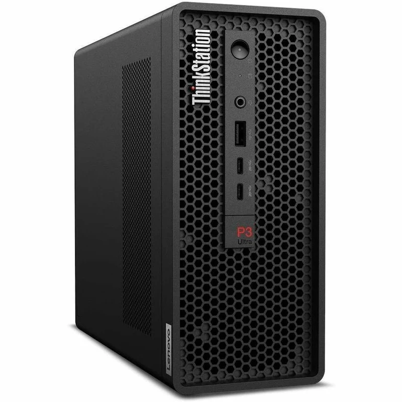 Station de travail Lenovo ThinkStation P3 Ultra Gen 2 30J50030CA - 1 x Intel Core Ultra 7 2e génération 265 - Technologie vPro - 32 Go - SSD 1 To - Compact - Noir 30J50030CA