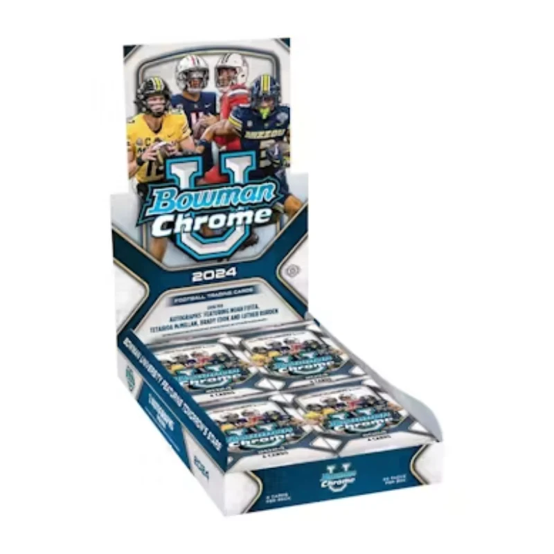2024 Bowman University Chrome Football Hobby Box
