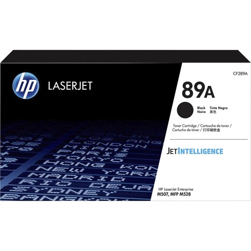 Cartouche de toner laser HP 89A (CF289A) d'origine à haut rendement - Noir - 1 de chaque CF289A