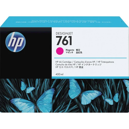Cartouche d'encre jet d'encre d'origine HP 761 (CM993A) - Pack individuel - Magenta - 1 unité CM993A
