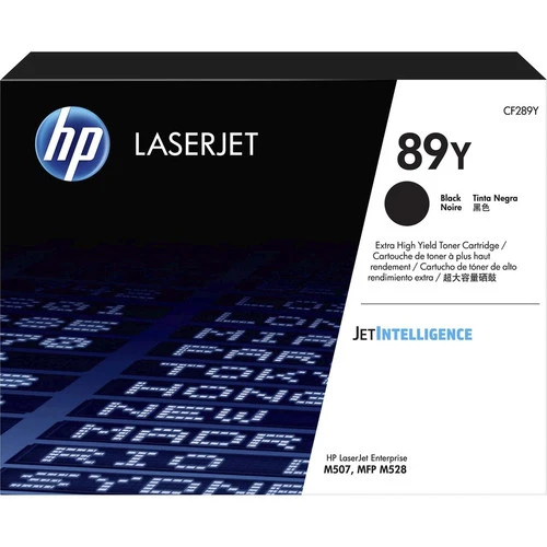 Cartouche de toner laser HP 89Y (CF289Y) d'origine à très haut rendement - Noir - 1 unité CF289Y