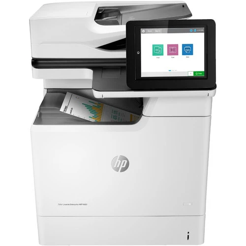 Imprimante multifonction laser HP LaserJet M681 M681dh - Copieur/scanner couleur - 50 ppm en monochrome/50 ppm en couleur - Impression 1200 x 1200 - Impression recto verso automatique - 100000 650 pages par mois - 600 feuilles - Entrée - Scanner couleur - 8 numérisations optiques - Gigabit Ethernet J10AXNUMXA#BGJ