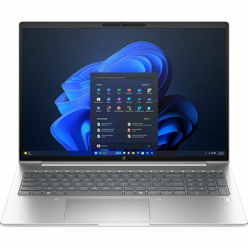 Ordinateur portable HP ProBook 4 G1i 16" à écran tactile - WUXGA - Intel Core Ultra 7 255U - 16 Go - SSD 512 Go - Clavier anglais - Argent Pike BB3Q8UT#ABA