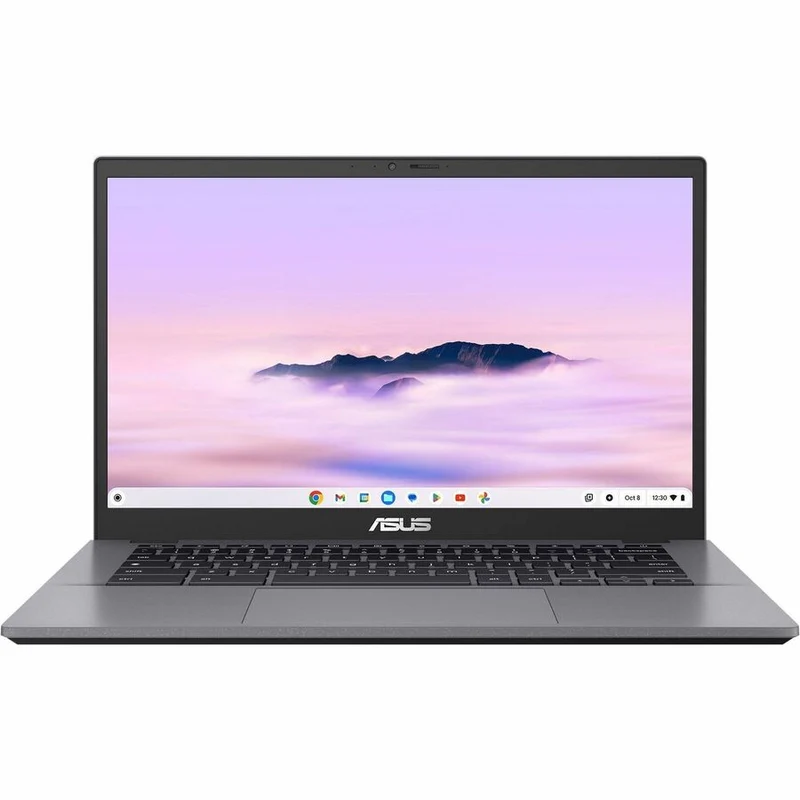 Asus Chromebook Plus CX34 CX3402CBA-BSI51T-CB Chromebook tactile 14 pouces - Full HD - Intel Core i5 12e génération i5-1235U - 16 Go - SSD 512 Go - Clavier anglais et français - Gris rocheux CX3402CBA-BSI51T-CB