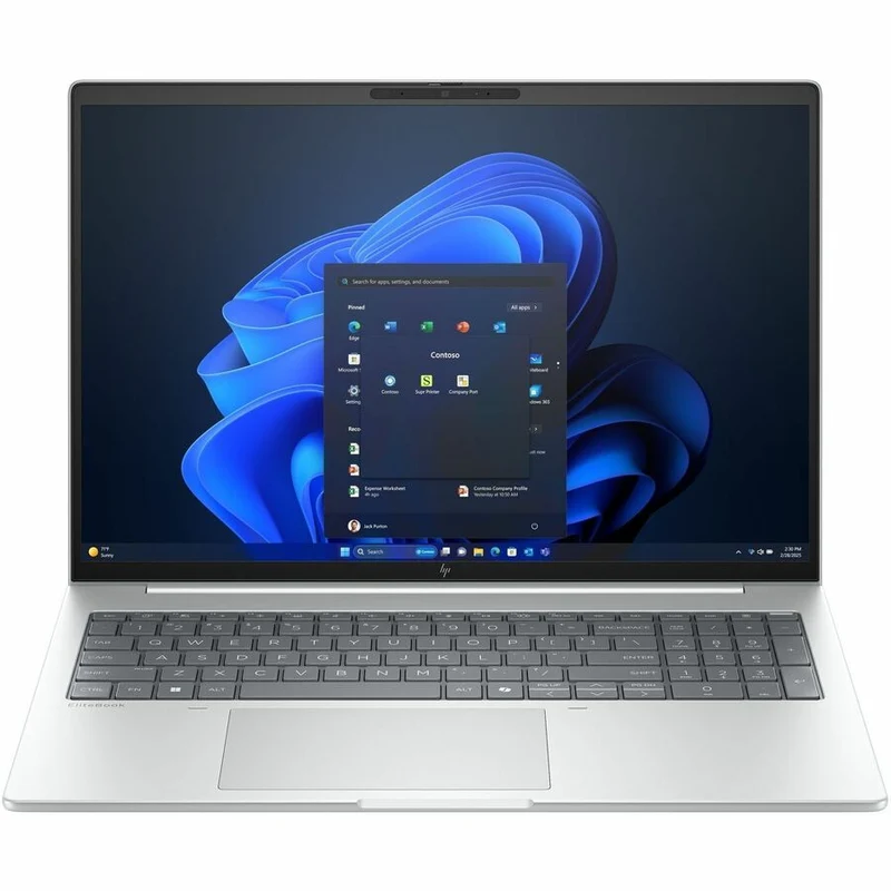Ordinateur portable HP EliteBook 8 G1i 16" à écran tactile - WUXGA - Intel Core Ultra 7 255U - 16 Go - SSD 512 Go - Clavier anglais - Argent glacier BG7N3UT#ABA