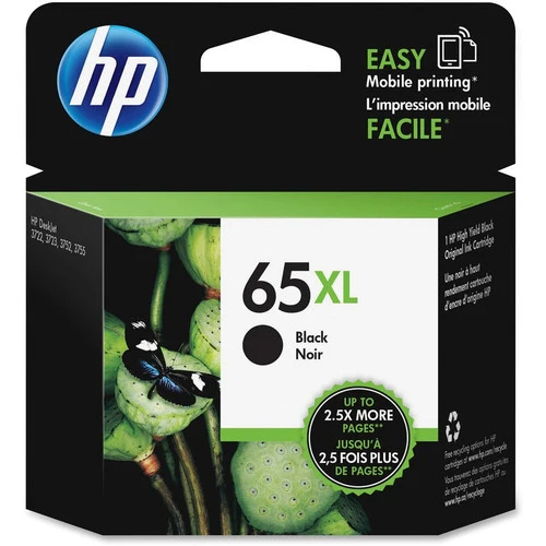 Cartouche d'encre d'origine HP 65XL (N9K04AN#140) - Paquet unique N9K04AN#140