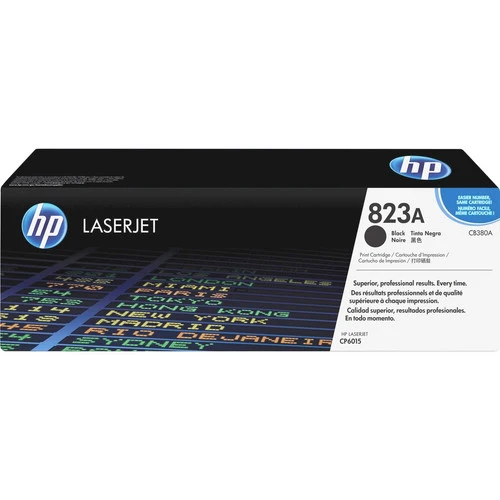 Cartouche de toner laser d'origine HP 823A (CB380A) - Paquet unique - Noir - 1 unité CB380A
