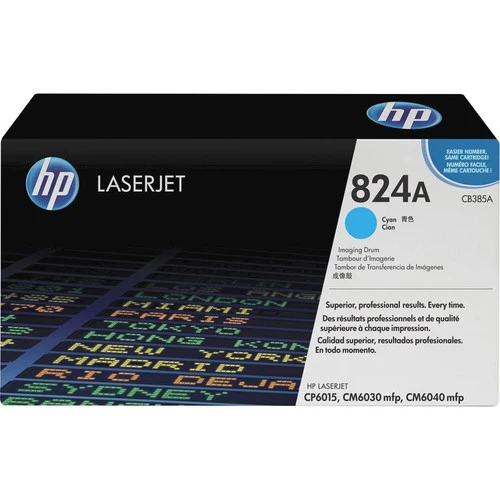 Tambour d'image LaserJet d'origine cyan HP 824A (CB385A) - Pack unique CB385A