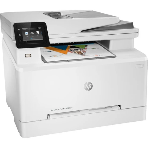 Imprimante multifonction laser HP LaserJet Pro M283 M283fdw - Couleur - Copieur/Télécopieur/Scanner - 21 ppm en monochrome/21 ppm en couleur - Impression 600 x 600 ppp - Impression recto verso automatique - 40000 251 pages - 1200 feuilles - Entrée 7 75 ppp - Numérisation optique - LAN sans fil - Mopria XNUMXKWXNUMXA#BGJ