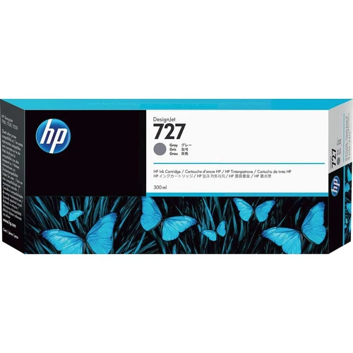 Cartouche d'encre à jet d'encre d'origine HP 727 (F9J80A) - Gris - 1 unité F9J80A