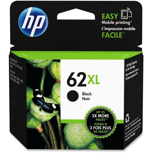 Cartouche d'encre d'origine HP 62XL - Paquet unique C2P05AN#140