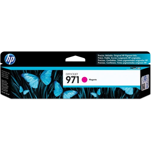 Cartouche d'encre jet d'encre d'origine HP 971 (CN623AM) - Pack individuel - Magenta - 1 unité CN623AM