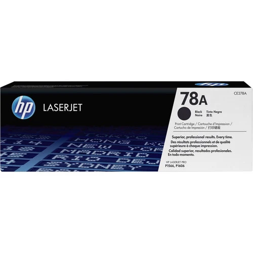 Cartouche de toner laser d'origine HP 78A (CE278A) - Paquet unique - Noir - 1 de chaque CE278A