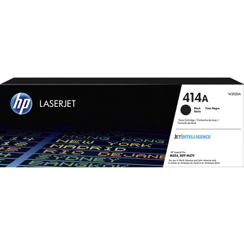 Cartouche de toner laser d'origine HP 414A - Noir - 1 unité W2020A