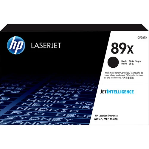 Cartouche de toner laser HP 89X (CF289X) d'origine à haut rendement - Noir - 1 pièce CF289X