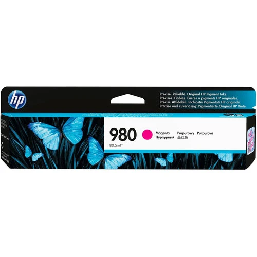 Cartouche d'encre à jet d'encre d'origine HP 980 (D8J08A) - Paquet unique - Magenta - 1 unité D8J08A