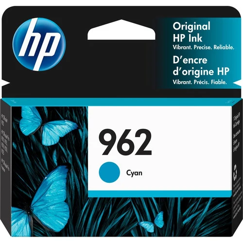 Cartouche d'encre jet d'encre d'origine HP 962 - Cyan - 1 unité 3HZ96AN#140
