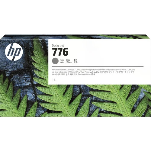 Cartouche d'encre à jet d'encre d'origine HP 776 - Pack gris 1XB05A