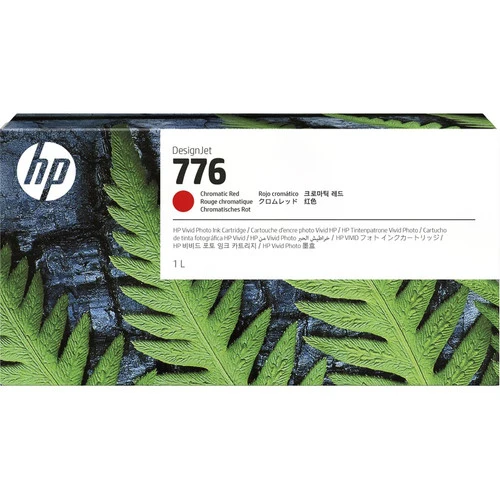 Cartouche d'encre à jet d'encre d'origine HP 776 - Pack rouge chromatique 1XB10A