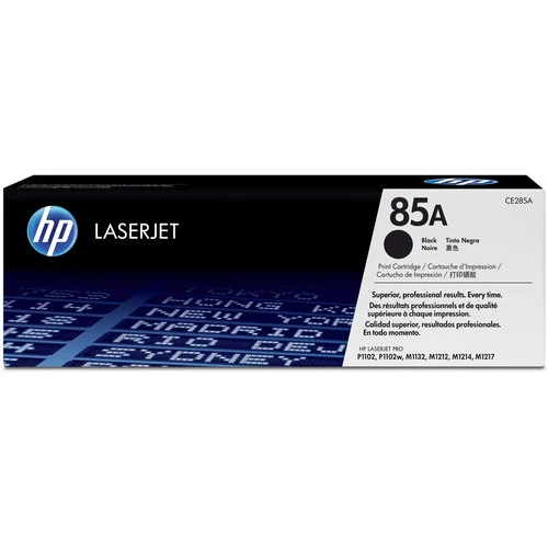 Cartouche de toner laser HP 85A (CE285A) d'origine à rendement standard - Paquet unique - Noir - 1 de chaque CE285A
