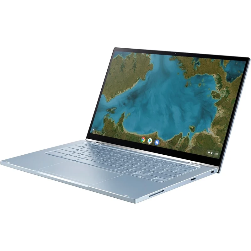 Asus Chromebook Flip C433 C433TA-WB31T-CB Chromebook convertible tactile 14" - Full HD - Intel Core M 8e génération m3-8100Y - 4 Go - 128 Go de mémoire flash - Argent C433TA-WB31T-CB