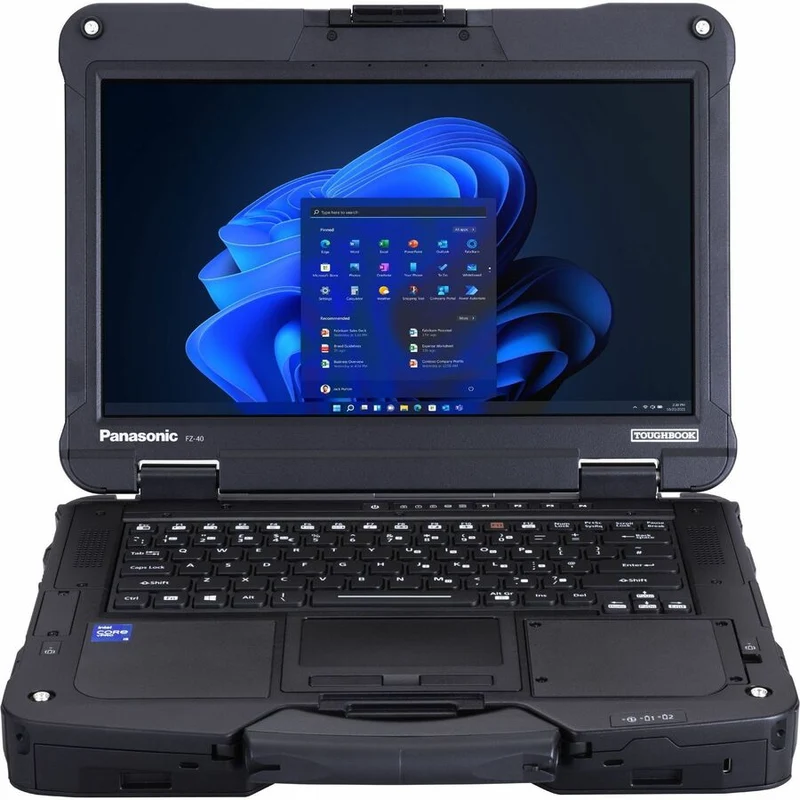 Ordinateur portable robuste Panasonic TOUGHBOOK FZ-40 FZ-40GCAAXBM 14 pouces avec écran tactile - Full HD - Intel Core Ultra 7 165H - Technologie vPro - 32 Go - SSD 512 Go FZ40GCAAXBM