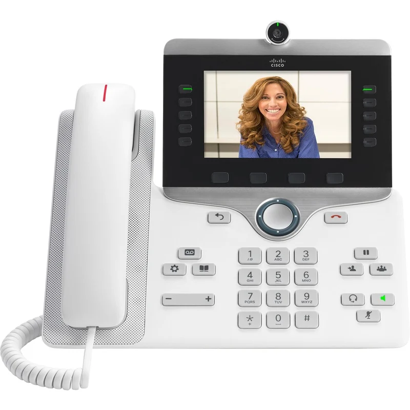 Téléphone IP Cisco 8865 - Avec ou sans fil - Avec ou sans fil - Wi-Fi, Bluetooth - Montage mural, bureau CP-8865-3PW-NA-K9=
