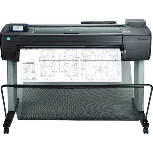 Imprimante grand format à jet d'encre HP Designjet T730 - Largeur d'impression 35.98" - Couleur F9A29D#B1K