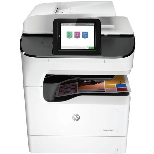 Imprimante multifonction HP 779 779dns Page Wide Array - Copieur/Scanner couleur - Impression monochrome/couleur 65 ppm - Impression 2400 x 1200 - Impression recto verso automatique - 100000 650 pages par mois - 600 feuilles d'entrée - Scanner couleur - 4 numérisation optique - Gigabit Ethernet 46PZ1A#BXNUMXH
