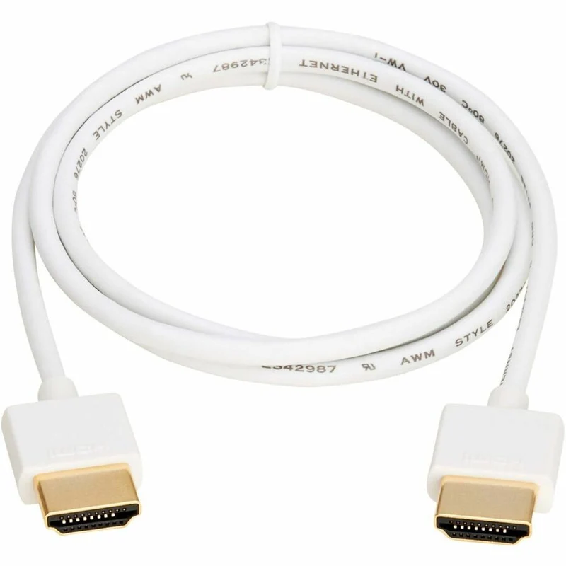 Câble A/V HDMI mince Tripp Lite série P569-003-SLIM-W P569-003-SLIM-W
