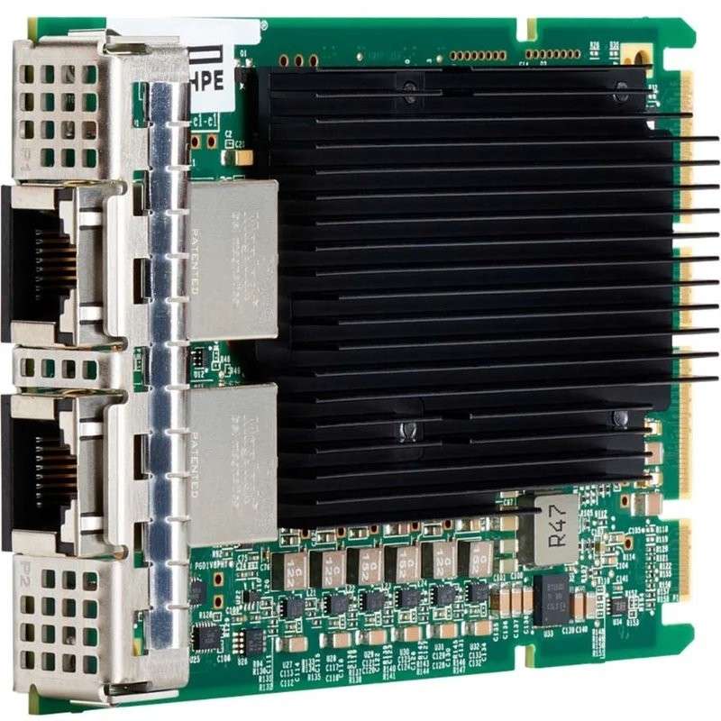 Adaptateur Ethernet HPE Broadcom BCM57416 10 Gb 2 ports BASE-T OCP3 pour HPE P10097-B21