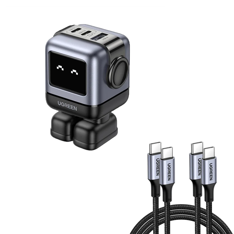 mousebows Uno Charger 65W Bundle (Black)